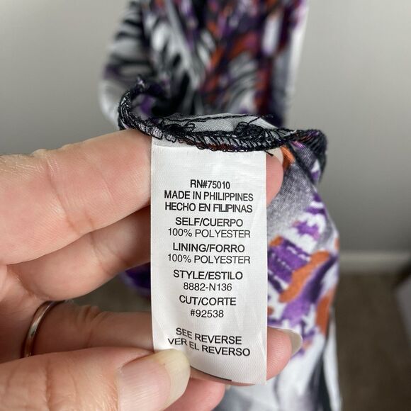 Y2K Maxi Gown Dress Womens Jr Sz 9 / Sm Animal Print Beaded Halter Prom Mobwife - Picture 11 of 11